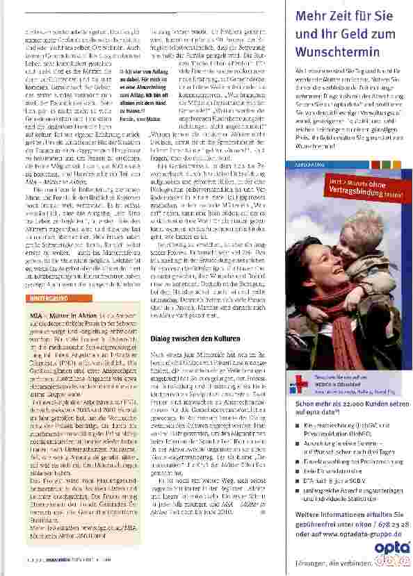 Vorschauseite 3: MIA - Mütter in Aktion in der Steiermark