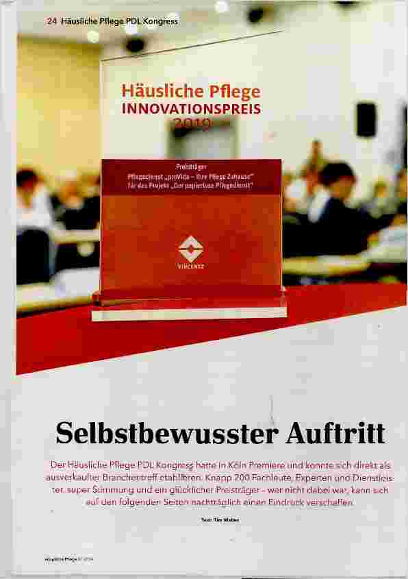Vorschauseite 1: Selbstbewusster Auftritt