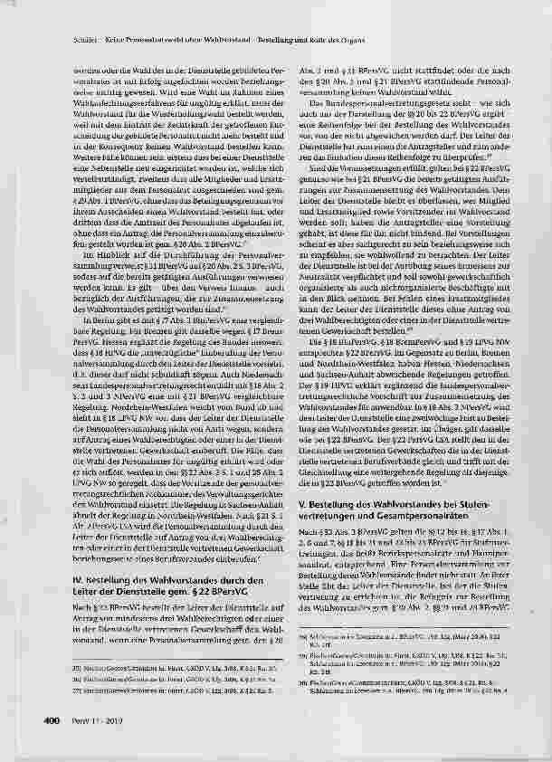 Vorschauseite 5: Keine Personalratswahl ohne Wahlvorstand - Bestellung und Rolle des Organs