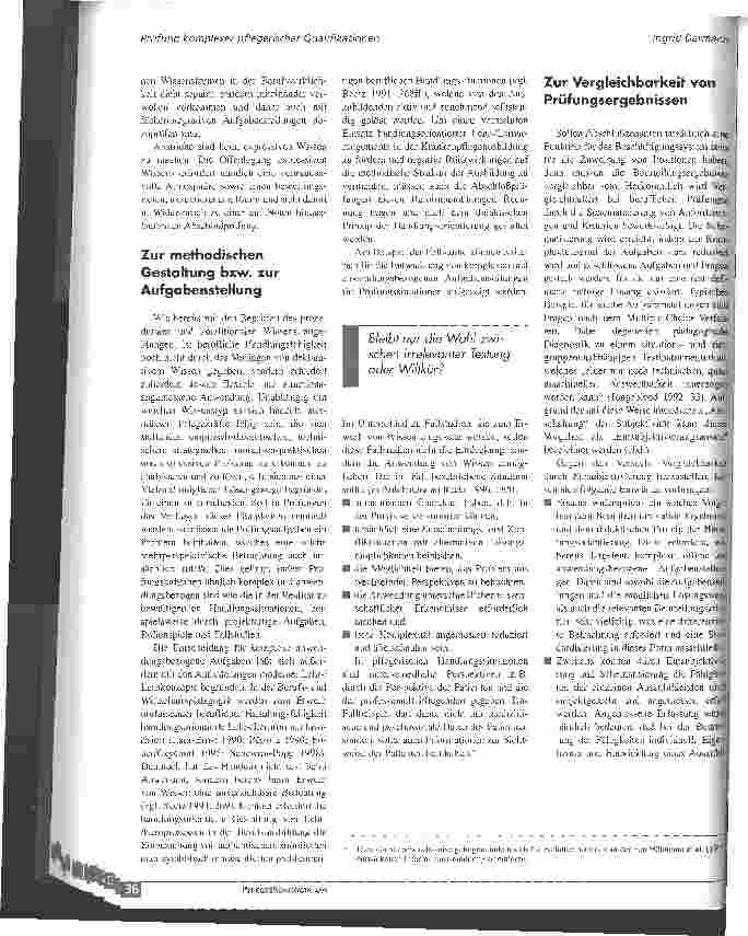 Vorschauseite 3: Wie lassen sich komplexe pflegerische Qualifikationen prüfen?