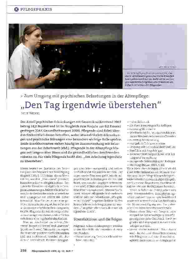 Vorschauseite 1: Den Tag irgendwie überstehen