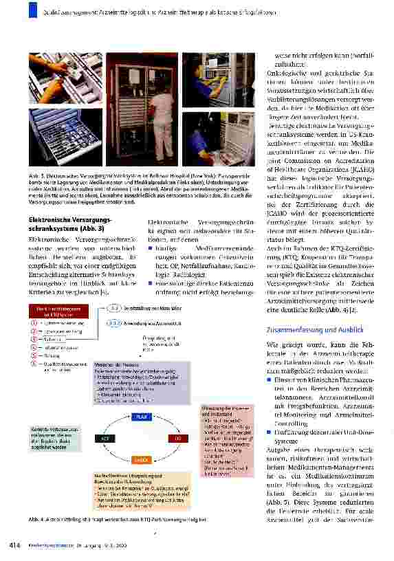 Vorschauseite 4: Qualitätsmanagement: Arzneimittellogistik und Arzneimitteltherapie als kritische Erfolgsfaktoren