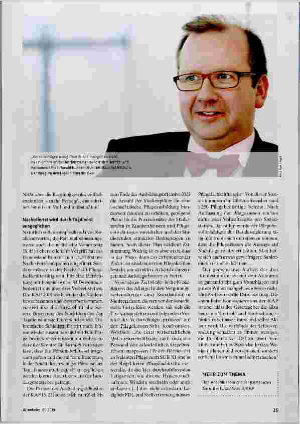Vorschauseite 2: Von Regelungen zerrissen