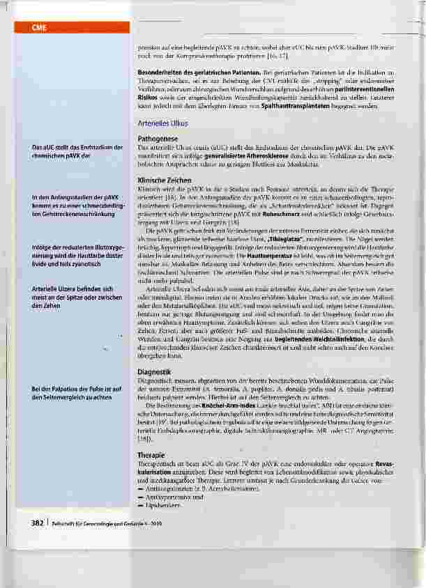 Vorschauseite 6: Ulcus cruris beim alten Patienten