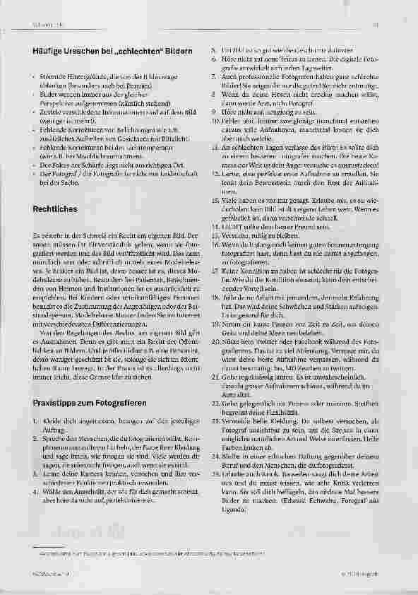 Vorschauseite 2: Bildgestaltung in der Fotografie