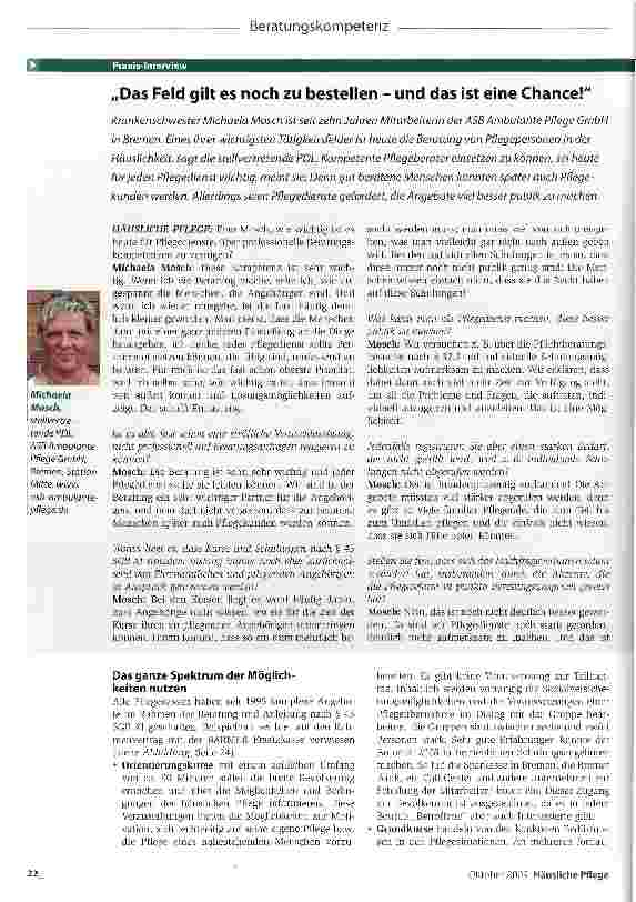 Vorschauseite 1: „Das Feld gilt es noch zu bestellen - und das ist eine Chance!