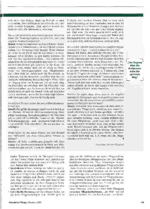 Vorschauseite 2: „Das Feld gilt es noch zu bestellen - und das ist eine Chance!