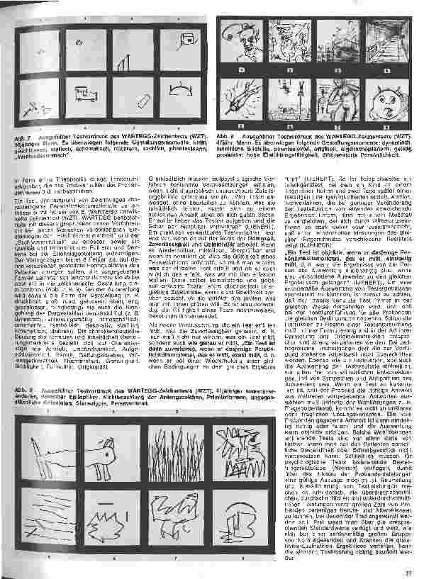 Vorschauseite 3: Die Schwester in der Psychiatrie 16. Folge: Testpsychologie in der Psychiatrie (II)