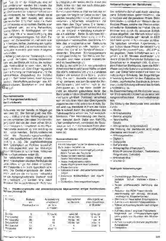 Vorschauseite 2: Pflege von Patienten mit Barbituratintoxikationen 1. Folge: Anwendungsgebiete und Pharmakokinetik der Barbiturate