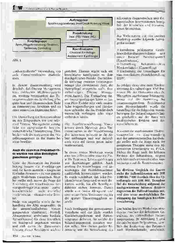 Vorschauseite 2: Disease Management Für die Schweiz ein Schritt in die richtige Richtung