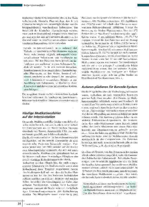 Vorschauseite 3: Hohe Fehlerrate bei i.v.-Applikation