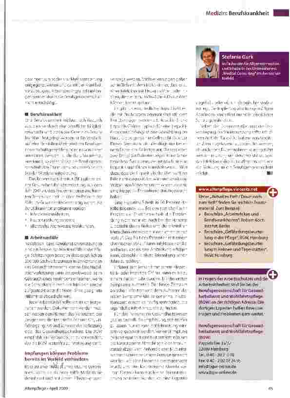 Vorschauseite 2: Gesundheitsrisiko Arbeitsplatz