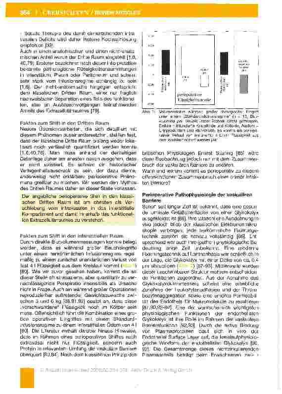 Vorschauseite 6: Mythen und Fakten der perioperativen Infusionstherapie