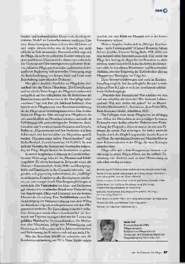 Vorschauseite 4: KUNST UND KULTUR IN DER PFLEGE GESTALTEN