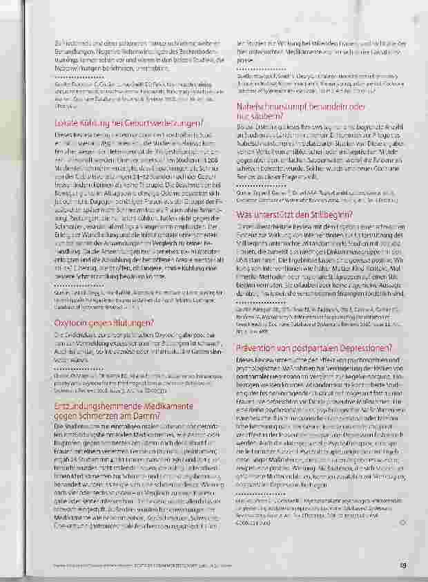 Vorschauseite 2: Studien oftmals schwach