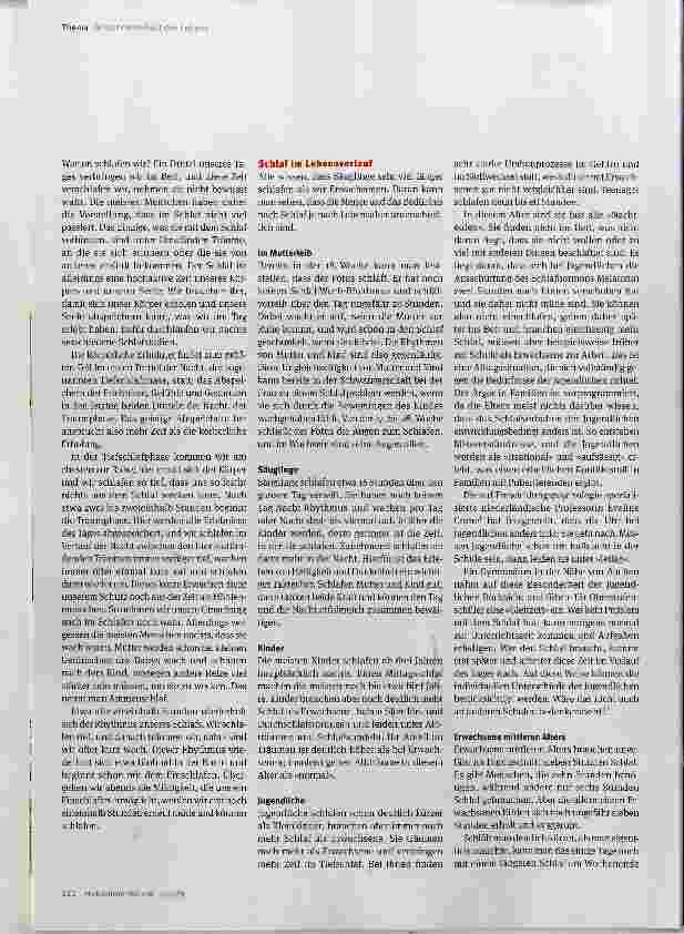 Vorschauseite 2: Schlaf nichts bleibt, wie es einmal war
