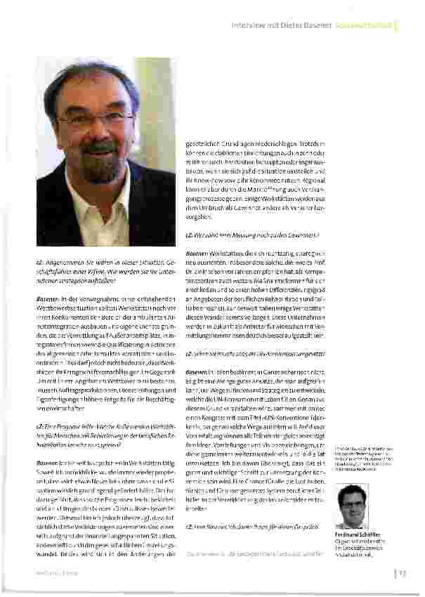 Vorschauseite 2: Interview mit Dieter Basener
