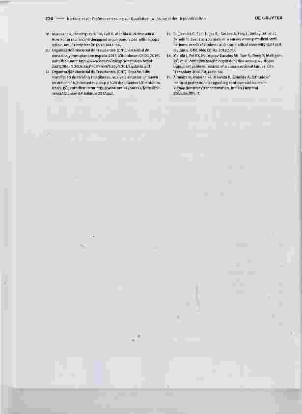 Vorschauseite 4: Präferenzmessung zur Qualitätsentwicklung in der Organallokation
