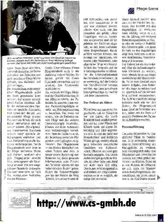 Vorschauseite 2: Von der Theorie zur Praxis Pflegequalität im Stationsalltag