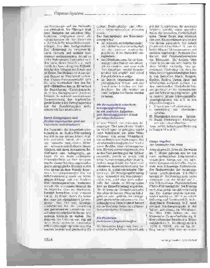 Vorschauseite 2: Bewegungsförderung mit Hilfe des Capass-Systems ein Beitrag zur Integration