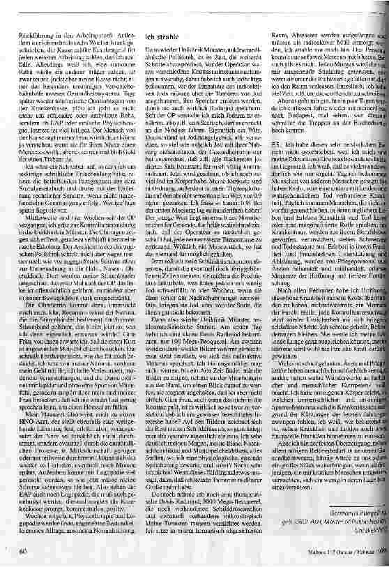 Vorschauseite 5: Krebs oder Tumor ist wenn man trotzdem lacht
