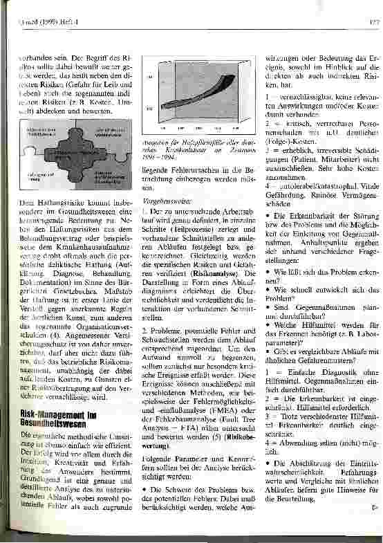 Vorschauseite 2: Risikomanagement im Krankenhaus