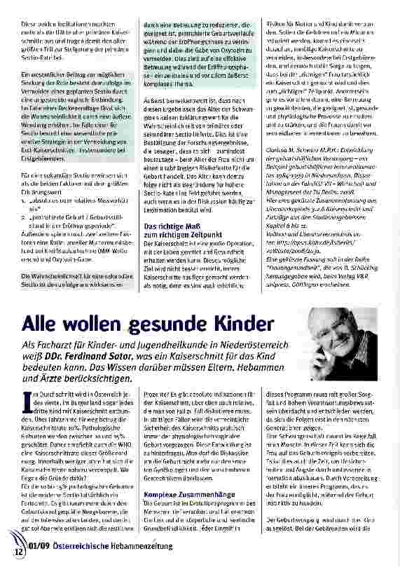 Vorschauseite 4: Unnötige interventionen vermeiden