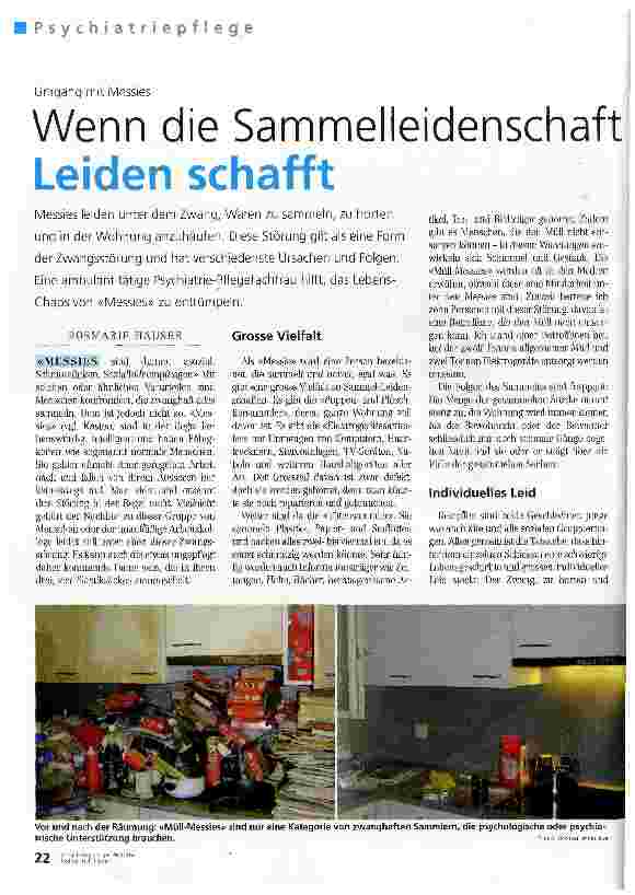 Vorschauseite 1: Wenn die Sammelleidenschaft Leiden schafft