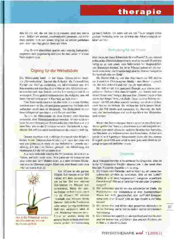 Vorschauseite 3: Qigong für eine gesunde Wirbelsäule Vorsorge und Therapie