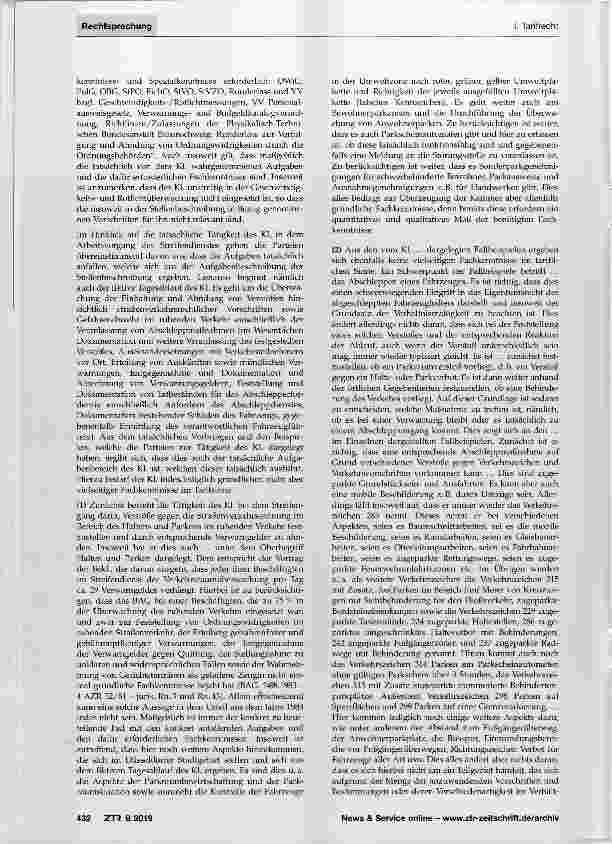 Vorschauseite 3: Verkehrsraumüberwachung vielseitige Fachkenntnisse