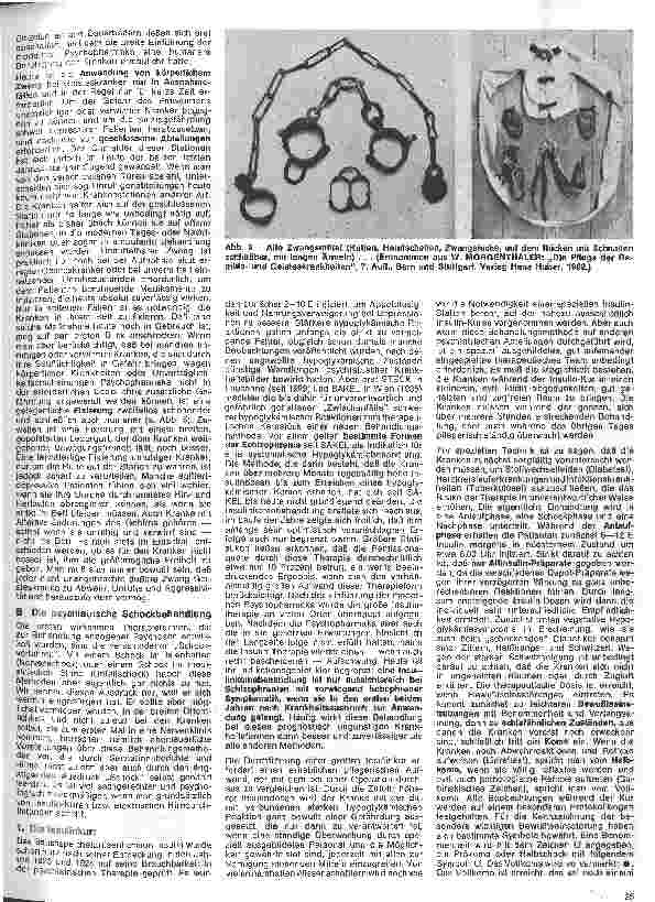 Vorschauseite 2: Die Schwester in der Psychiatrie 10. Folge: Die Therapie endogener Psychosen 1. Teil