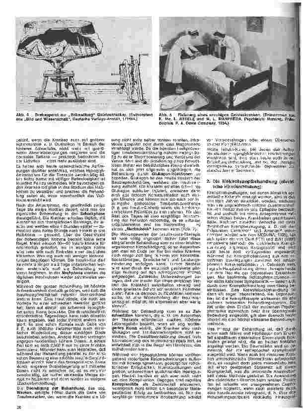 Vorschauseite 3: Die Schwester in der Psychiatrie 10. Folge: Die Therapie endogener Psychosen 1. Teil