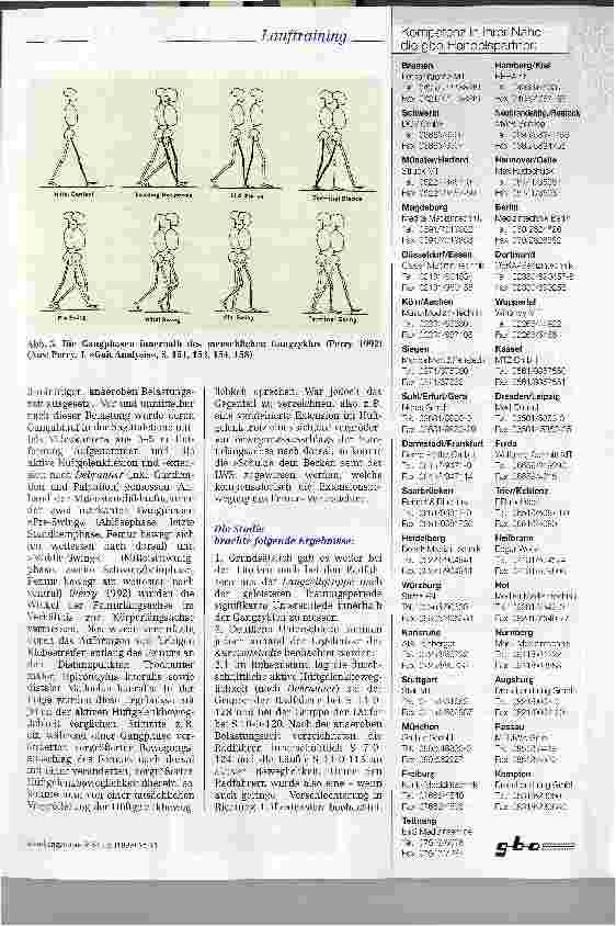 Vorschauseite 3: Auswirkungen des Laufund Radsporttrainingsauf die Beweglichkeit der Hüftgelenkein der Sagittalebene während des Gangablaufs