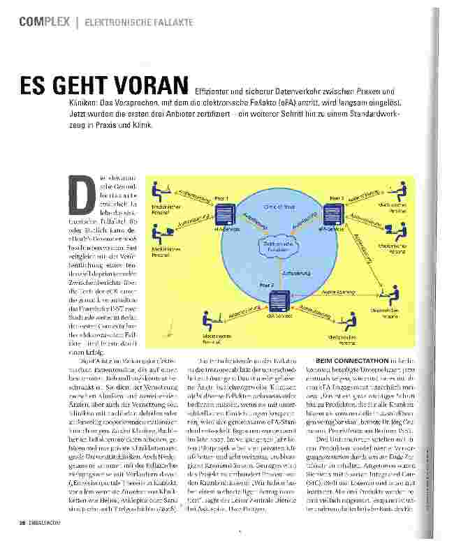 Vorschauseite 1: ES GEHT VORAN
