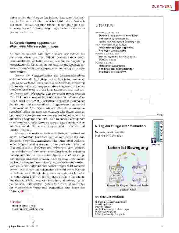 Vorschauseite 4: Menschen mit allen Sinnen