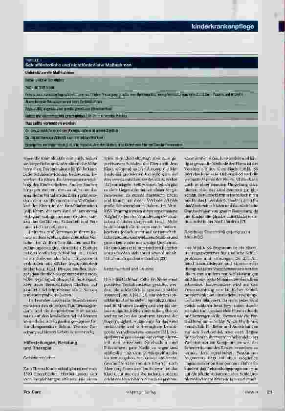 Vorschauseite 4: Schlaf im ersten Lebensjahr