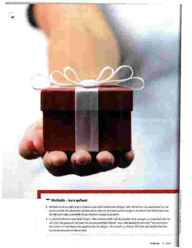 Vorschauseite 1: Schöner schenken