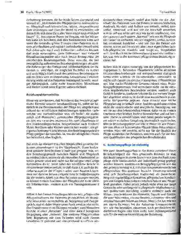 Vorschauseite 5: Beziehungszentrierte Pflege
