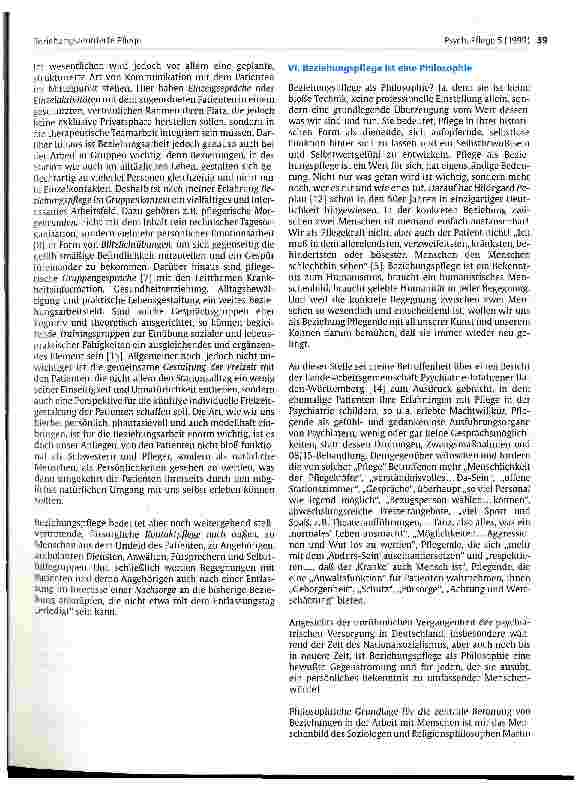 Vorschauseite 6: Beziehungszentrierte Pflege
