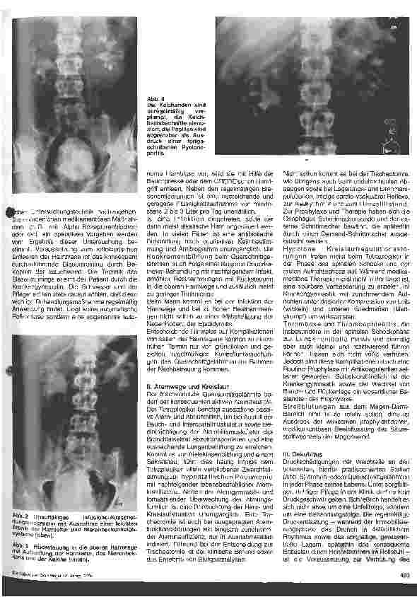 Vorschauseite 2: Behandlung und Prophylaxe von Komplikationen und Spätfolgen Die Rehabilitation traumatisch Querschnittgelähmter 6. Folge