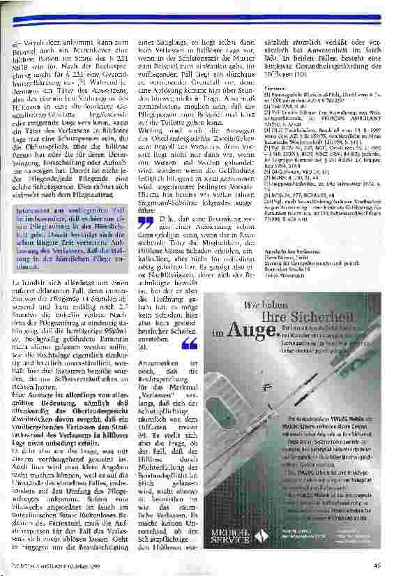 Vorschauseite 4: Aktuelles aus rechtssprechung und Gesetzgebung 2. Teil