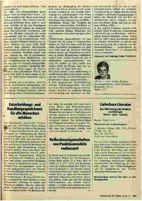 Vorschauseite 2: Ethische Anforderungen an die Betreuung älterer Patienten