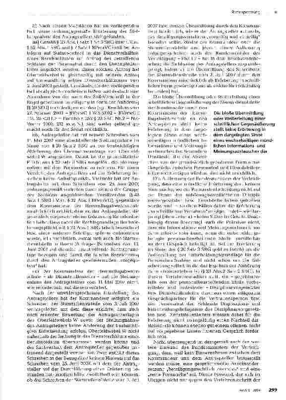 Vorschauseite 4: ZUM SOLDATENRECHT Begriff und Bedeutung einer „Erörterung