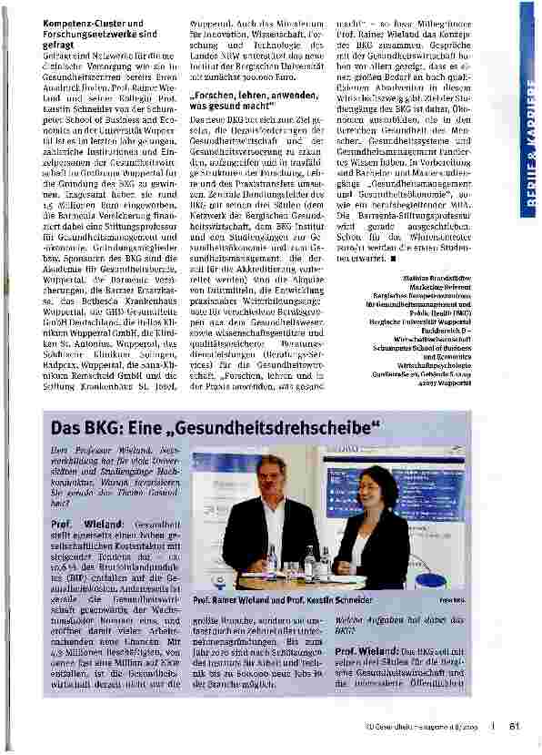 Vorschauseite 2: Forschen, lehren, anwenden
