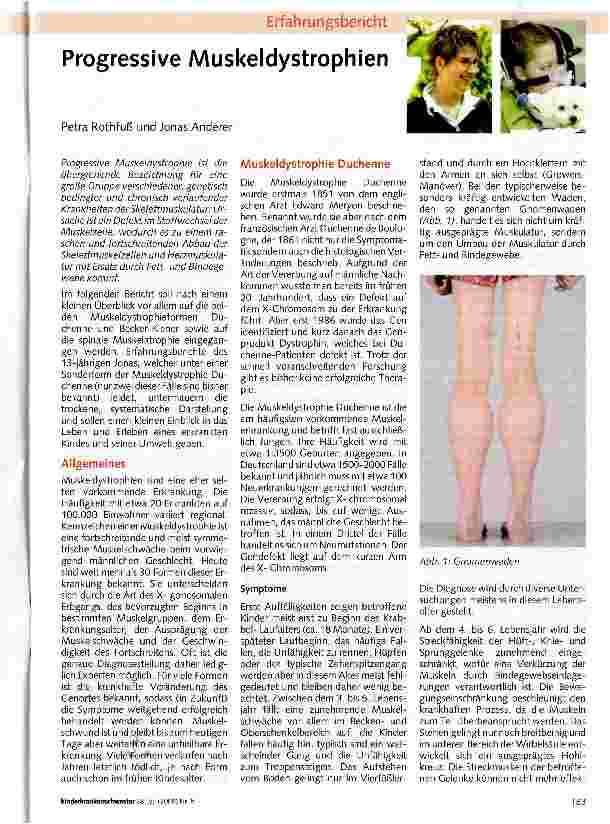 Vorschauseite 1: Progressive Muskeldystrophien