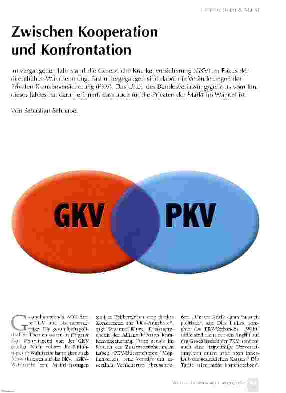 Vorschauseite 1: Zwischen Kooperation und Konfrontation