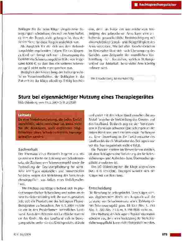 Vorschauseite 4: Grober Fehler bei der Behandlung einer Ellenbogenfraktur eines Kleinkindes