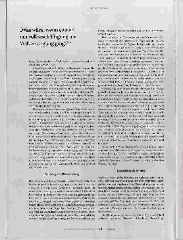 Vorschauseite 3: Sehnsucht nach echter Beziehung