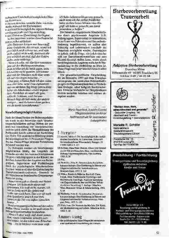 Vorschauseite 4: ...was der Patient empfindet, das ist eine andere Sache Hirntod und Organtransplantation aus der Sicht von Pflegenden