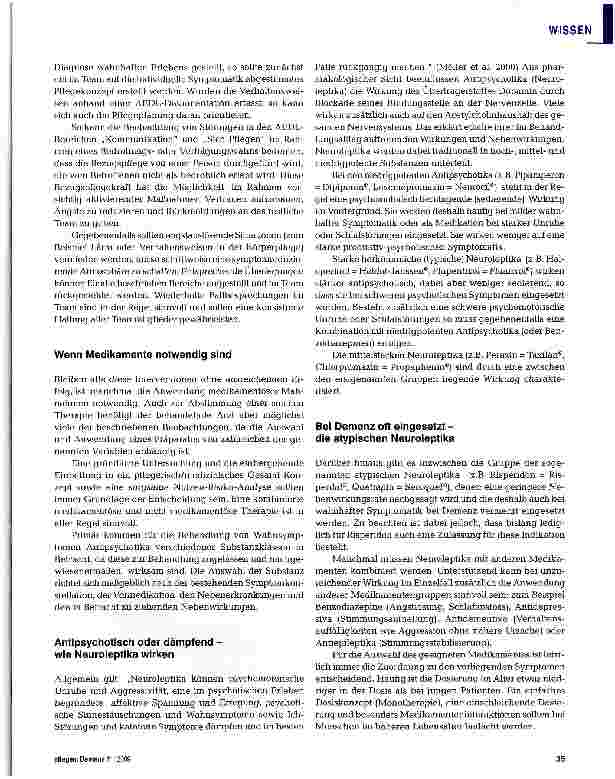 Vorschauseite 3: Medikamente als letzte Hilfe